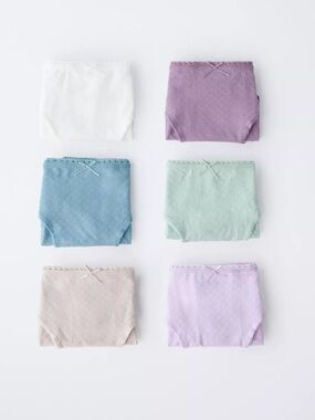 ZARA SIX-PACK OF STRUCTURED UNDERWEAR